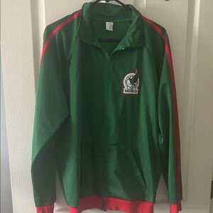 Green and Red Mexico Track Jacket